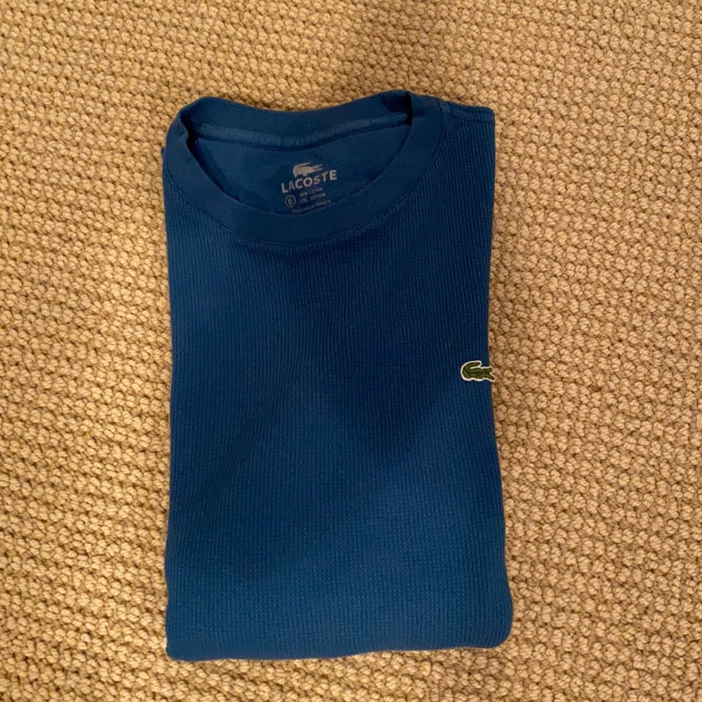 Lacoste Long Sleeve Cotton Shirt